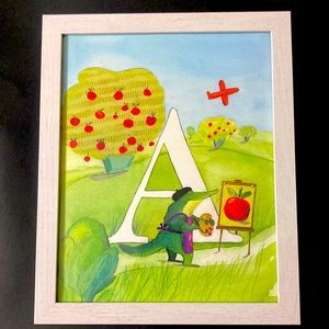 Initials in Nature - Child/Nursery Wall Decor